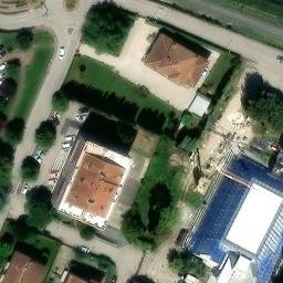 Volleyball Court — aerial view