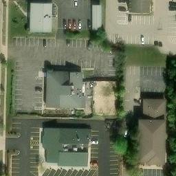 Madison Beach Volleyball Court #4 — aerial view