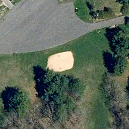 Town of Sullivan Beach Volleyball Court #1 — aerial view
