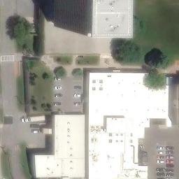 City of Syracuse Beach Volleyball Court #3 — aerial view