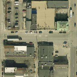 Walker's Point Beach Volleyball Court #3 — aerial view