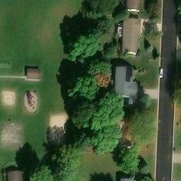 McFarland Beach Volleyball Court — aerial view