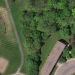 City of Syracuse Beach Volleyball Court #1 — aerial view