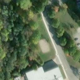 London Beach Volleyball Court #2 — aerial view
