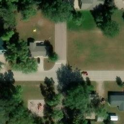 Hawarden Beach Volleyball Court — aerial view