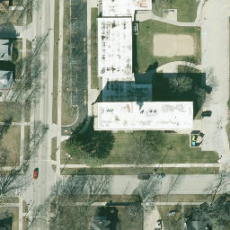 Waukesha Beach Volleyball Court — aerial view