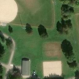 Fitchburg Beach Volleyball Court #5 — aerial view