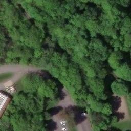 Town of DeWitt Beach Volleyball Court — aerial view