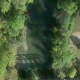London Beach Volleyball Court #1 — aerial view