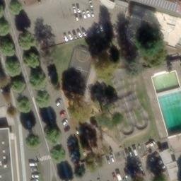 Volleyball Court — aerial view