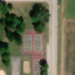 Fennimore Beach Volleyball Court — aerial view