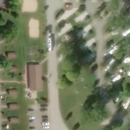 Saint Clair County Beach Volleyball Court #2 — aerial view