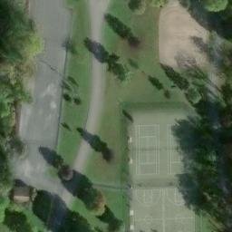Town of Marcellus Beach Volleyball Court — aerial view