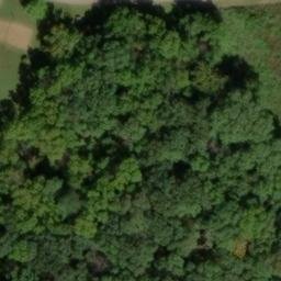 Town of Wyalusing Beach Volleyball Court — aerial view