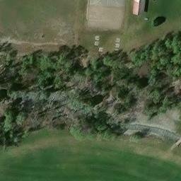 Star Valley Ranch Beach Volleyball Court — aerial view