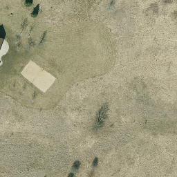 Village of Waukesha Beach Volleyball Court #2 — aerial view
