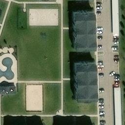 Allendale Charter Township Beach Volleyball Court #1 — aerial view