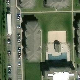 Allendale Charter Township Beach Volleyball Court #2 — aerial view