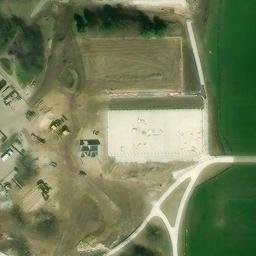 East Grand Rapids Beach Volleyball Court #2 — aerial view
