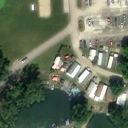 Vernon Township Beach Volleyball Court #3 — aerial view