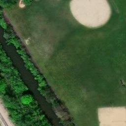 Vernon Township Beach Volleyball Court #1 — aerial view