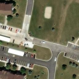 Genesee County Beach Volleyball Court #2 — aerial view