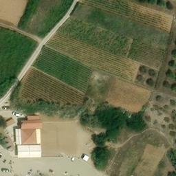 Sand Volleyball Court — aerial view