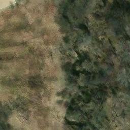 Sand Volleyball Court in East Grand Rapids, MI — aerial view