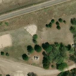 Cherry County Beach Volleyball Court — aerial view