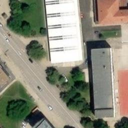 Volleyball Court — aerial view