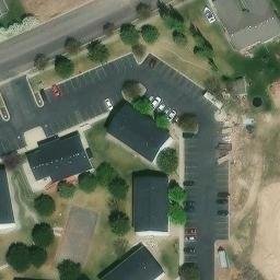 Pocatello Beach Volleyball Court #2 — aerial view