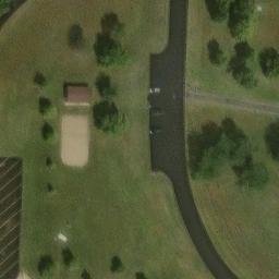 Ziskov South Township Beach Volleyball Court — aerial view