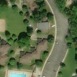 Park Township Beach Volleyball Court #5 — aerial view