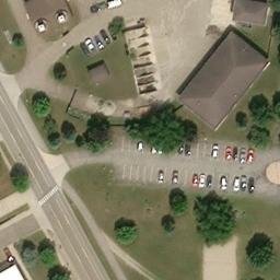Oxford Beach Volleyball Court #2 — aerial view