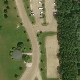 Oakland County Beach Volleyball Court #24 — aerial view