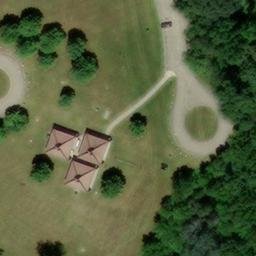 Oakland County Beach Volleyball Court #23 — aerial view