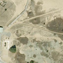 Newburyport Beach Volleyball Court — aerial view