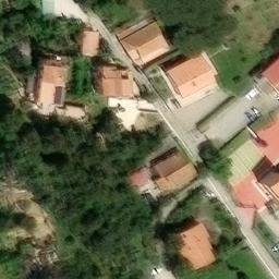 Volleyball Court near Portoferraio — aerial view