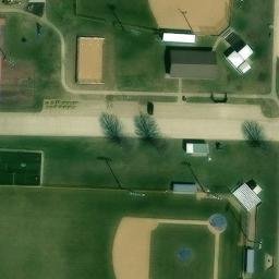 Remsen Beach Volleyball Court — aerial view