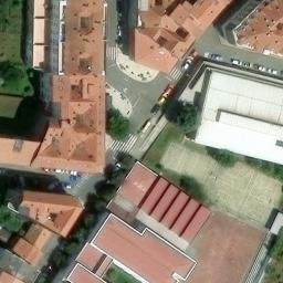Volleyball Court — aerial view