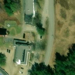 Rindge Beach Volleyball Court #4 — aerial view