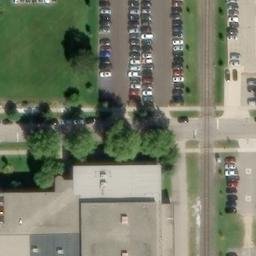 Holland Beach Volleyball Court #2 — aerial view
