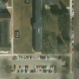 Vermillion Beach Volleyball Court — aerial view