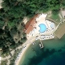 Volleyball Court — aerial view