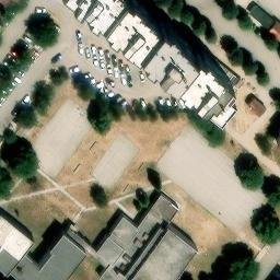 Volleyball Court — aerial view