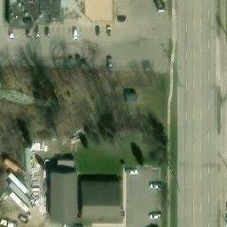 DeWitt Charter Township Beach Volleyball Court #1 — aerial view