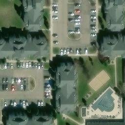 Bath Charter Township Beach Volleyball Court #4 — aerial view
