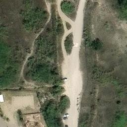 Volleyball Court near Torreilles — aerial view