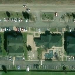 Bath Charter Township Beach Volleyball Court #2 — aerial view