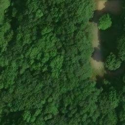 Oakland County Beach Volleyball Court #12 — aerial view